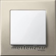 Рамки металлические Merten M-Elegance (титан)