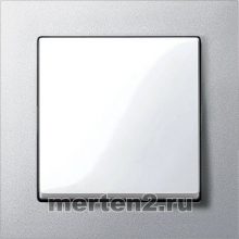 Рамки Merten System M M-Pure алюминий