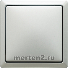 Рамки Merten Artec (цвет алюминия)