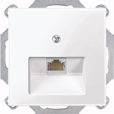 Интернет-розетка 5 UAE RJ45 System M (Активный белый) Интернет-розетка 5 UAE RJ45 System M (Активный белый)