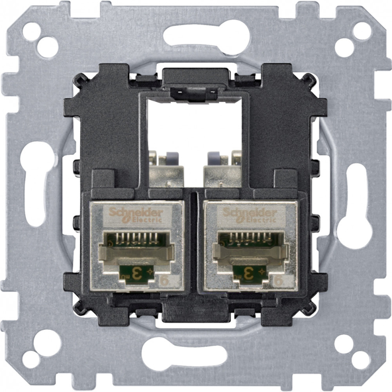 Actassi 2xRJ45 телек роз Cat5e STP Actassi 2xRJ45 телек роз Cat5e STP