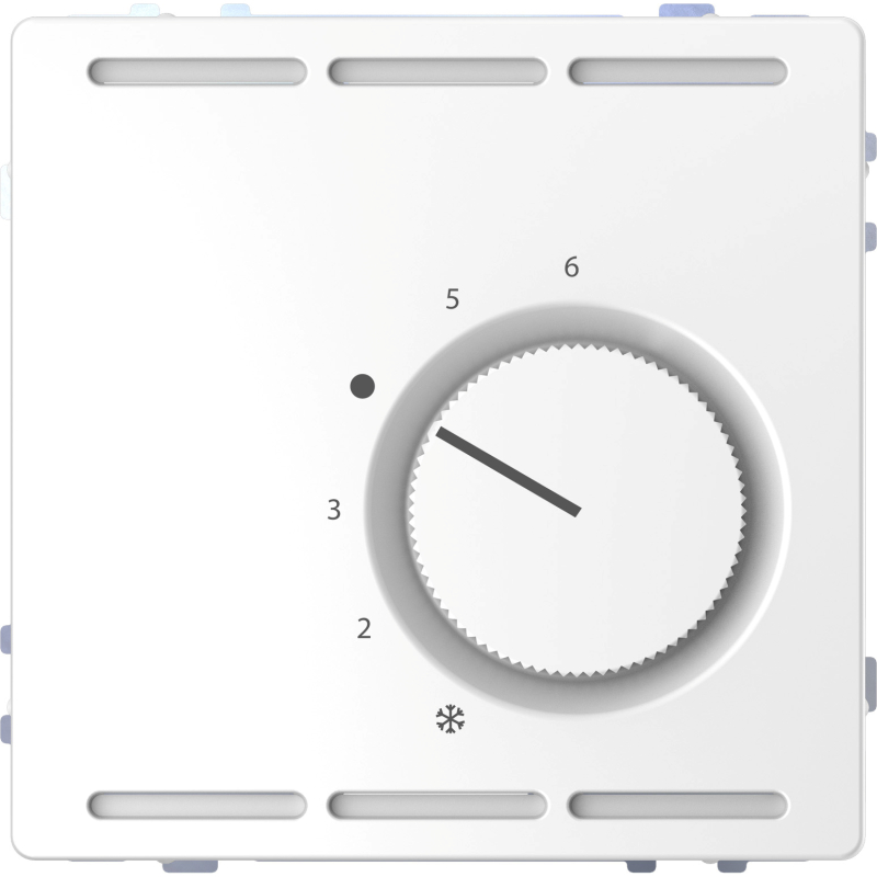 D-Life ТЕРМОРЕГУЛЯТОР с центр. пл. с перекл. конт.24В, БЕЛ. ЛОТОС, SD D-Life ТЕРМОРЕГУЛЯТОР с центр. пл. с перекл. конт.24В, БЕЛ. ЛОТОС, SD
