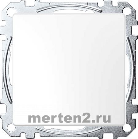 Одноклавишный выключатель Merten D-Life (Белый лотос)