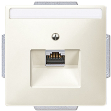 Розетка Jung RJ45 System Design (бежевый) Розетка Jung RJ45 System Design (бежевый)