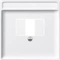 Лицевая панель для телекоммуникационной розетки TAE Merten System Design (полярно-белый)