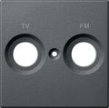 Лицевая панель для TV+FM System M (Антрацит)