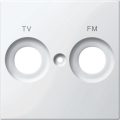 Лицевая панель для TV+FM System M (Полярно-белый)